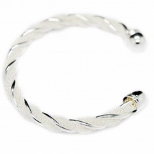 Bracelet jonc torsadé - , en