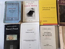 lot livre sur marcel proust