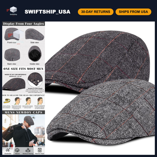 Pack men newsboy cap - 2,