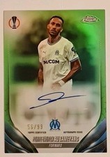 Aubameyang Pierre-Emerick  Carte Auto /99  Topps Chrome 2024 OM Marseille Foot