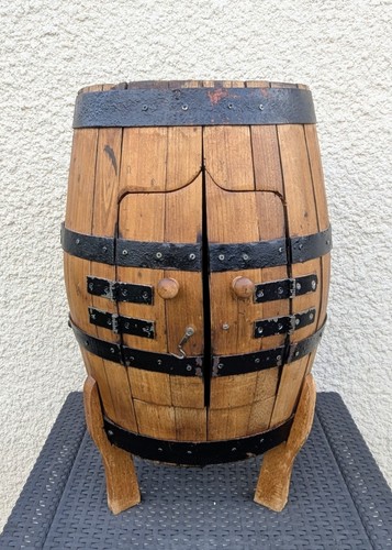 Ancien tonneau bar bout - ancien,