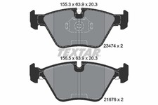 PLAQUETTES DE FREIN BMW P