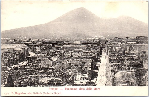 Italie pompei carte - italie,