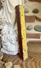 Vintage Ancienne Lettre I i d’enseigne de Magasin en Tôle Zinc