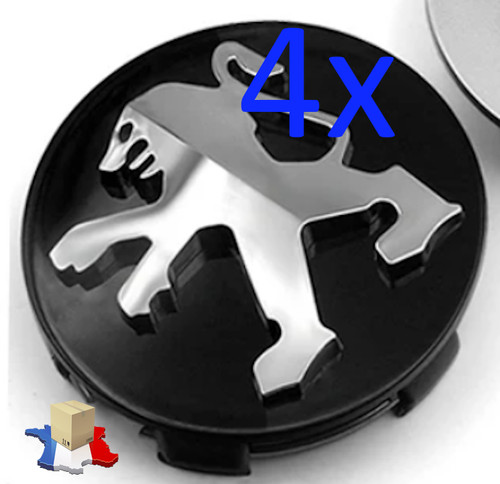 Bouchons caches peugeot chrome - bouchons,