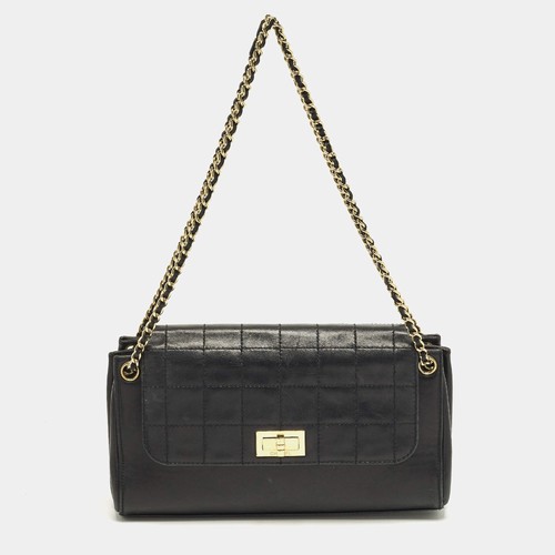 Sac cuir matelassé - en,