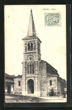 CPA Artaix, L´Èglise 1905 