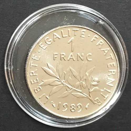 Franc 1989 semeuse fdc sorti - 1989,