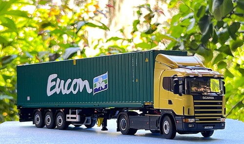 Scania 144l toit plat - plat, +