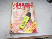 CA121 REVUE MAGAZINE VINTAGE ABSOLUS LETTRES INTIMES