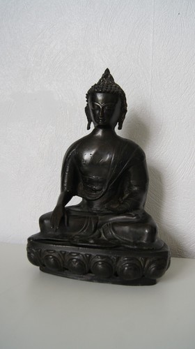 Ancienne statue bronze patiné - ancienne,