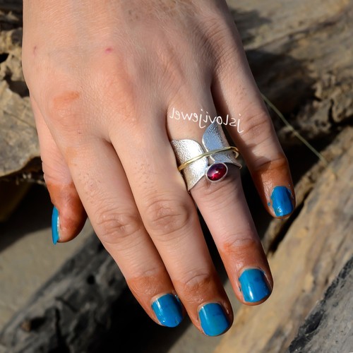 Bague toupie argent - bague,
