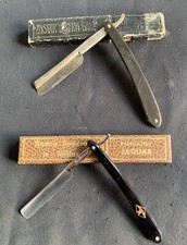 2 Anciens Rasoirs Coupe Choux 69 Thiers Issard + Le Jaguar 702 3/8