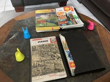 🛣️🚗🚘 LOT CARTOGUIDES SHELL CARTES ROUTIÈRES FRANCE ANCIENNES TOURISME