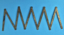 Ancien Mètre pliant en Laiton