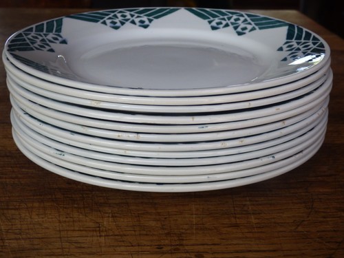 Série assiettes plates - série, de