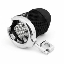 25mm Moto Vélo Cyclisme Guidon Tasse Bouteille d'Eau Boisson titulaire Chrome A'