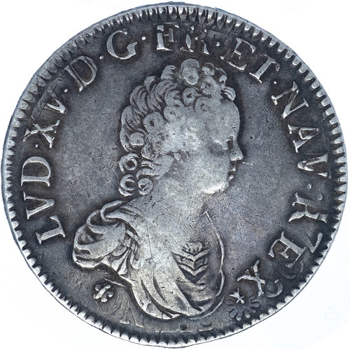 Louis écu vertugadin 1716 - vertugadin,
