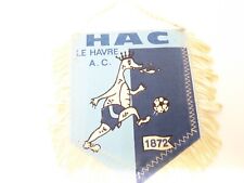 FANION / PENNANT - FOOTBALL  - LOGO - 9 CM X 11 Cm -  HAC - LE HAVRE - AC
