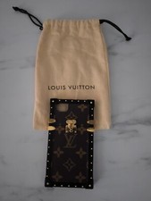 LOUIS VUITTON IPHONE CASE Petit malle MONOGRAM eyetrunk authentic with pouch