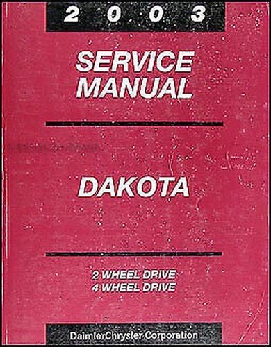 2003 dakota service - dakota, manuel