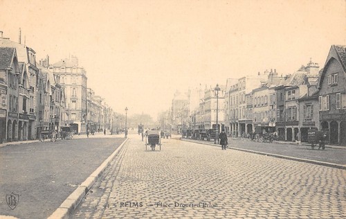 Cpa reims place drouet - place,