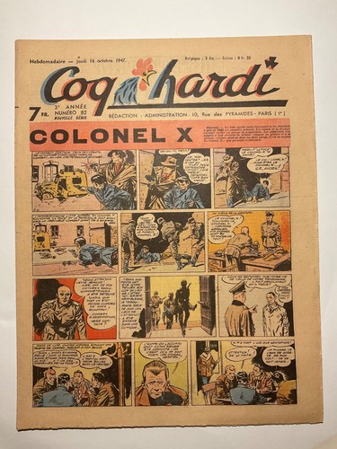 Coq hardi 3eme année - 3eme,