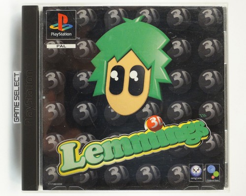 Lemmings sony playstation 1 - 3d,