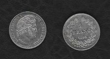 LOUIS PHILIPPE I . 1 FRANC 1846 A ( Paris)