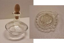 ancien doseur à jus de citron et presse citron en verre