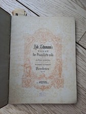 partition ancienne PIANO Schumann