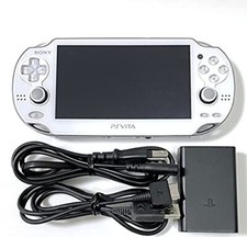 SONY PlayStation PS Vita PCH-1000 ZA02 Crystal White Wi-Fi model Exc