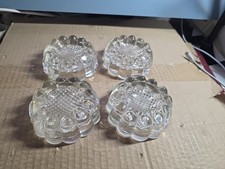 4 rehausseurs, dessous pieds de table piano Grands  modèles en verre moulé
