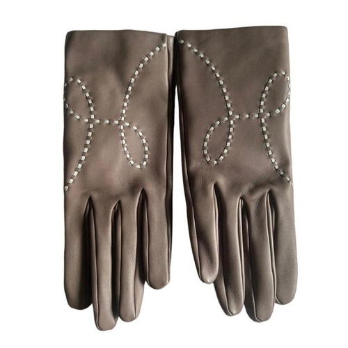 Gants cuir hermès - cuir,