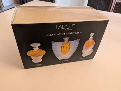 Coffret lalique les flacons - coffret,