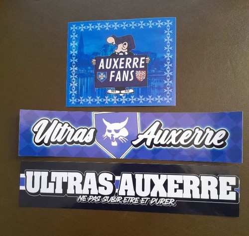Lot stickers ultras auxerre - ultras,