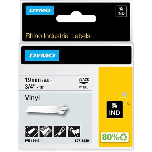 Recharge ruban dymo - dymo, noir