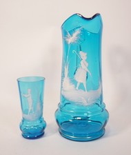 Antique Mary Gregory Émail