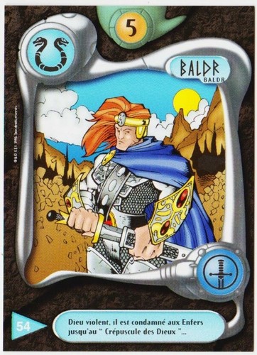 Baldr carte deus - -,