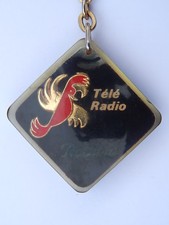 PORTE-CLES / Key ring - BOURBON - RADIOLA TELE RADIO - PERROQUET / Parrot