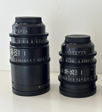 Kit ZOOM Sigma Ciné 18-35mm / 50-100mm