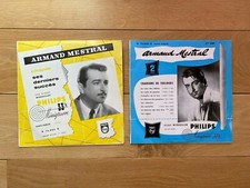  2 33 TOURS 25CM - ARMAND MESTRAL - SES PREMIERS SUCCES + CHANSONS DE TOUJOURS