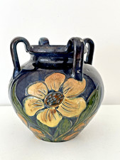 Vase de Savoie décor fleurs.