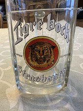 Chope En Verre Émaillé Tiger Bock Strasbourg