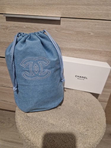 Trousse sceau chanel jeans - trousse,