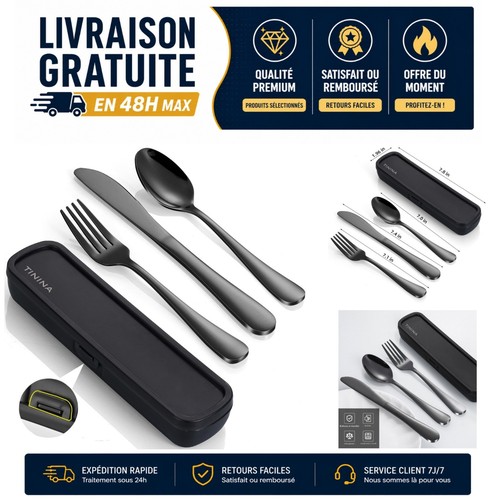 Set couverts camping - , 4