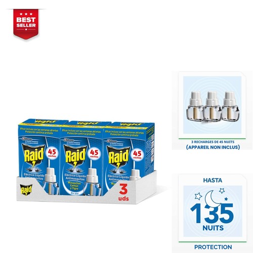Raid recharge anti moustiques - recharge, anti-moustiques