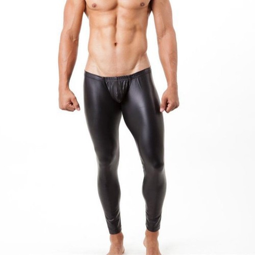Homme faux cuir - homme, leggings