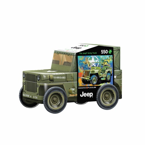 Eurographics puzzle armee jeep - puzzle,