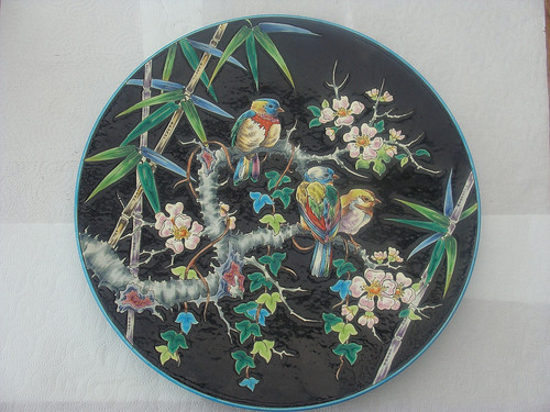 Grand plat emaux - plat,